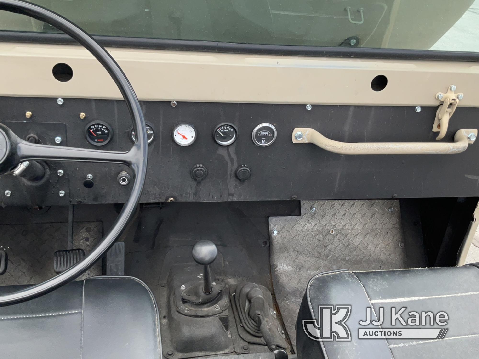 (Salt Lake City, UT) 1975 Jeep CJ 4X4 Sport Utility Vehicle Runs & Moves) (No Brakes!!