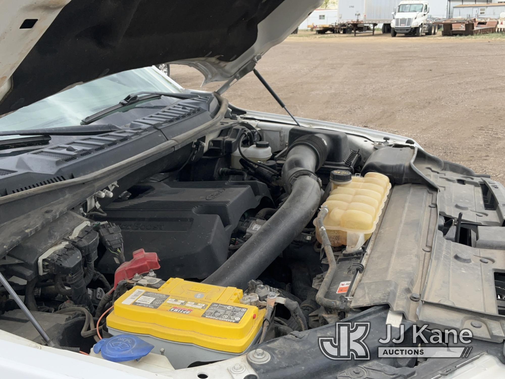 (Keenesburg, CO) 2018 Ford F150 4x4 Crew-Cab Pickup Truck Runs & Moves) (Seller States: Vehicle Invo
