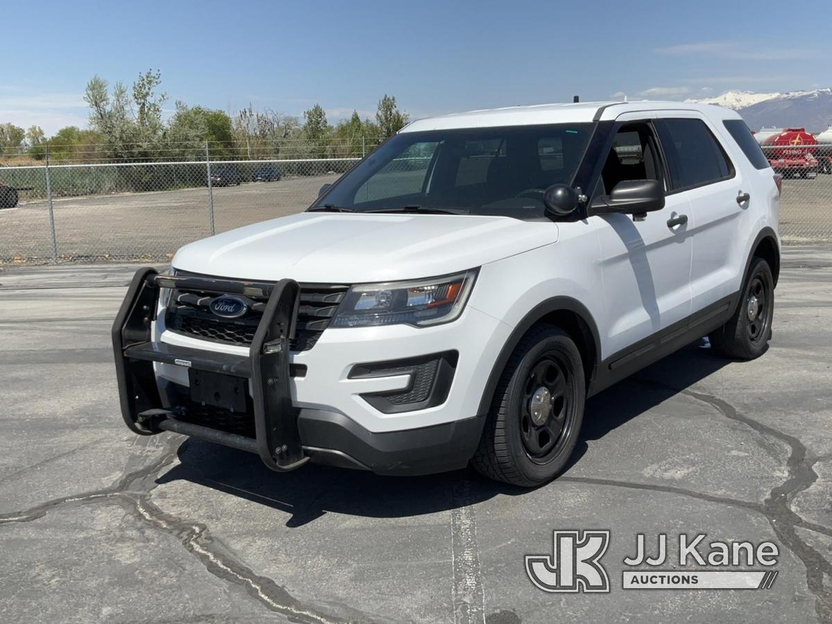 (Salt Lake City, UT) 2016 Ford Explorer 4x4 Police 4-Door Sedan Delivery Runs & Moves