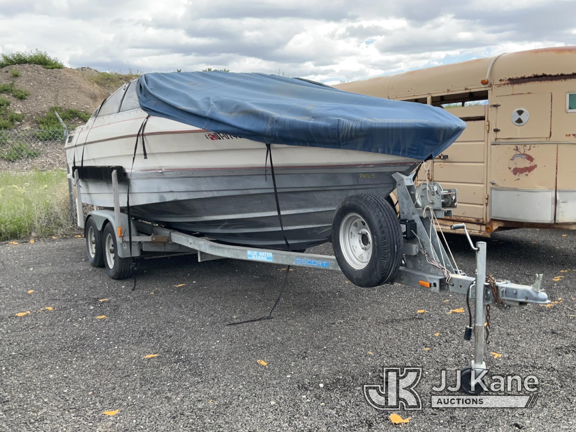 (Salt Lake City, UT) 1989 Bayliner 2150 Boat Donation - Condition Unknown