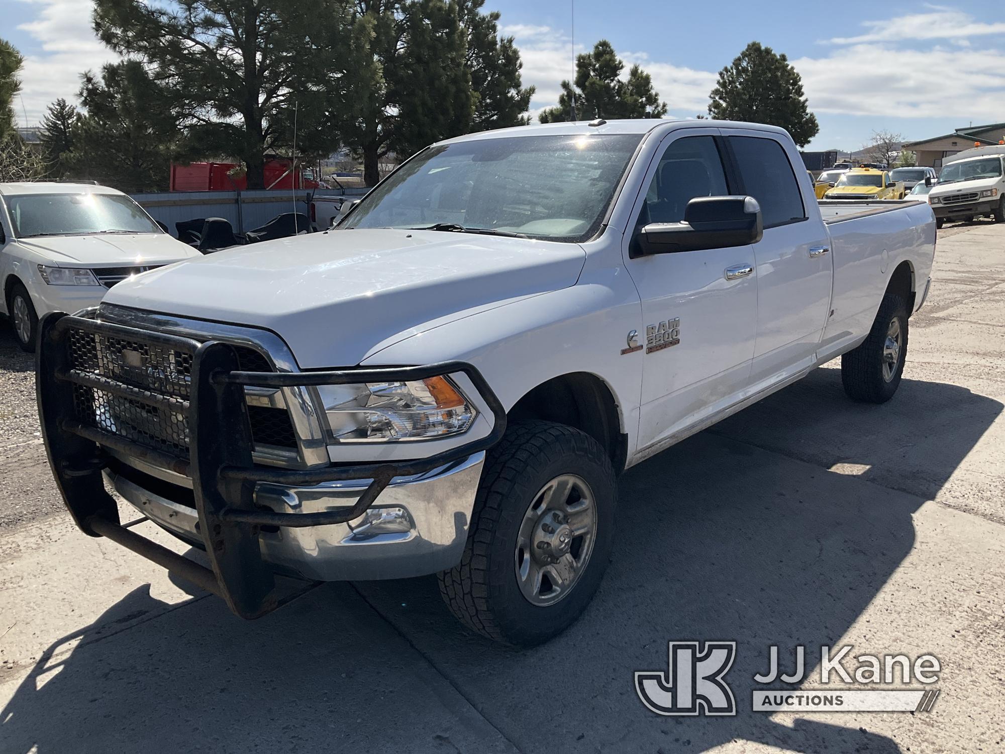 (Castle Rock, CO) 2017 RAM 3500 4x4 Crew-Cab Pickup Truck Runs & Moves)