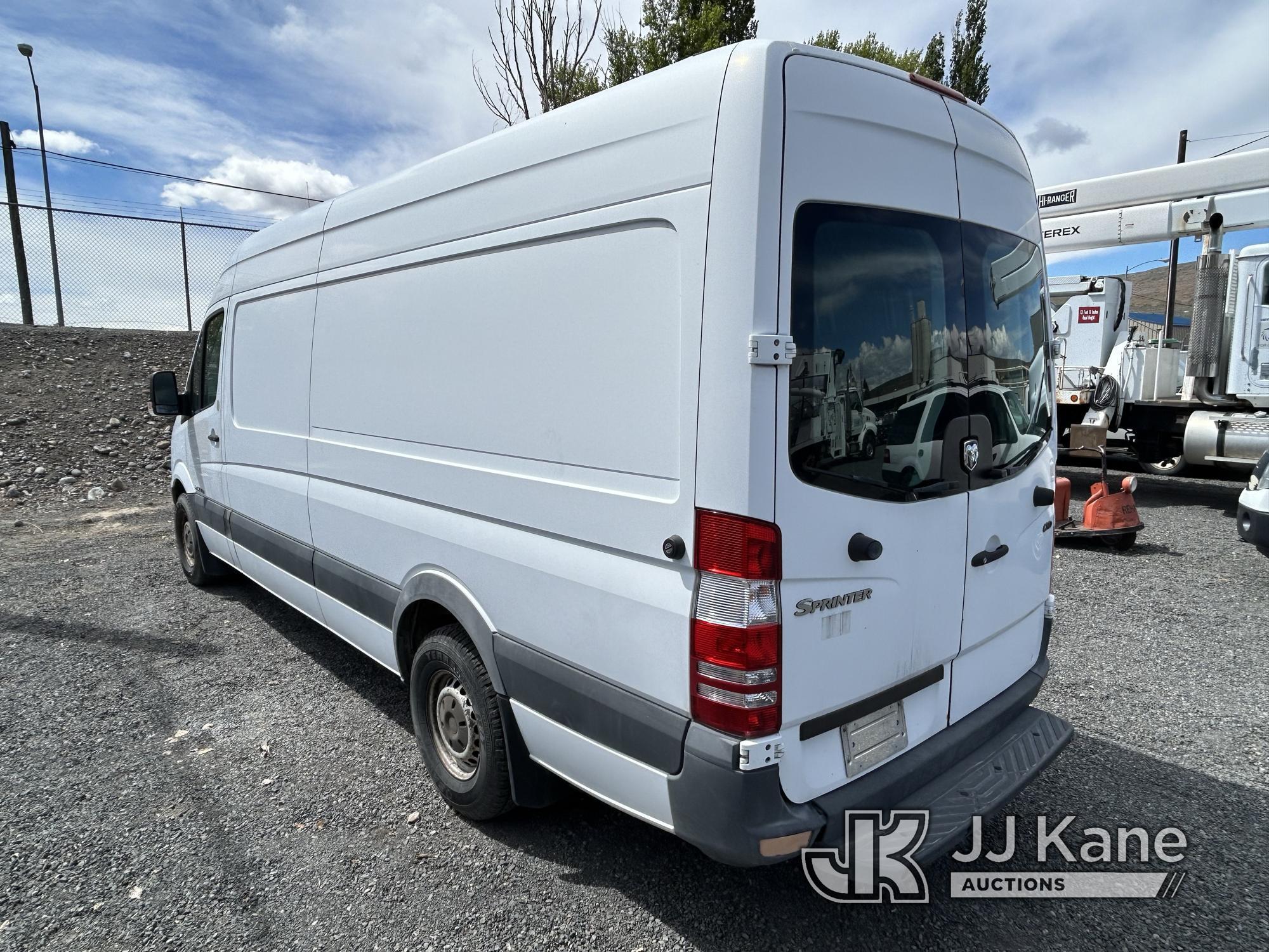 (Ephrata, WA) 2008 Dodge 2500 Sprinter CRD Cargo Van Runs & Moves