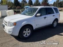 (Tacoma, WA) 2010 Ford Escape Hybrid 4x4 Sport Utility Vehicle Runs & Moves