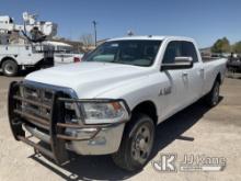 (Castle Rock, CO) 2017 RAM 3500 4x4 Crew-Cab Pickup Truck Runs & Moves) (Jump To Start, Transmission