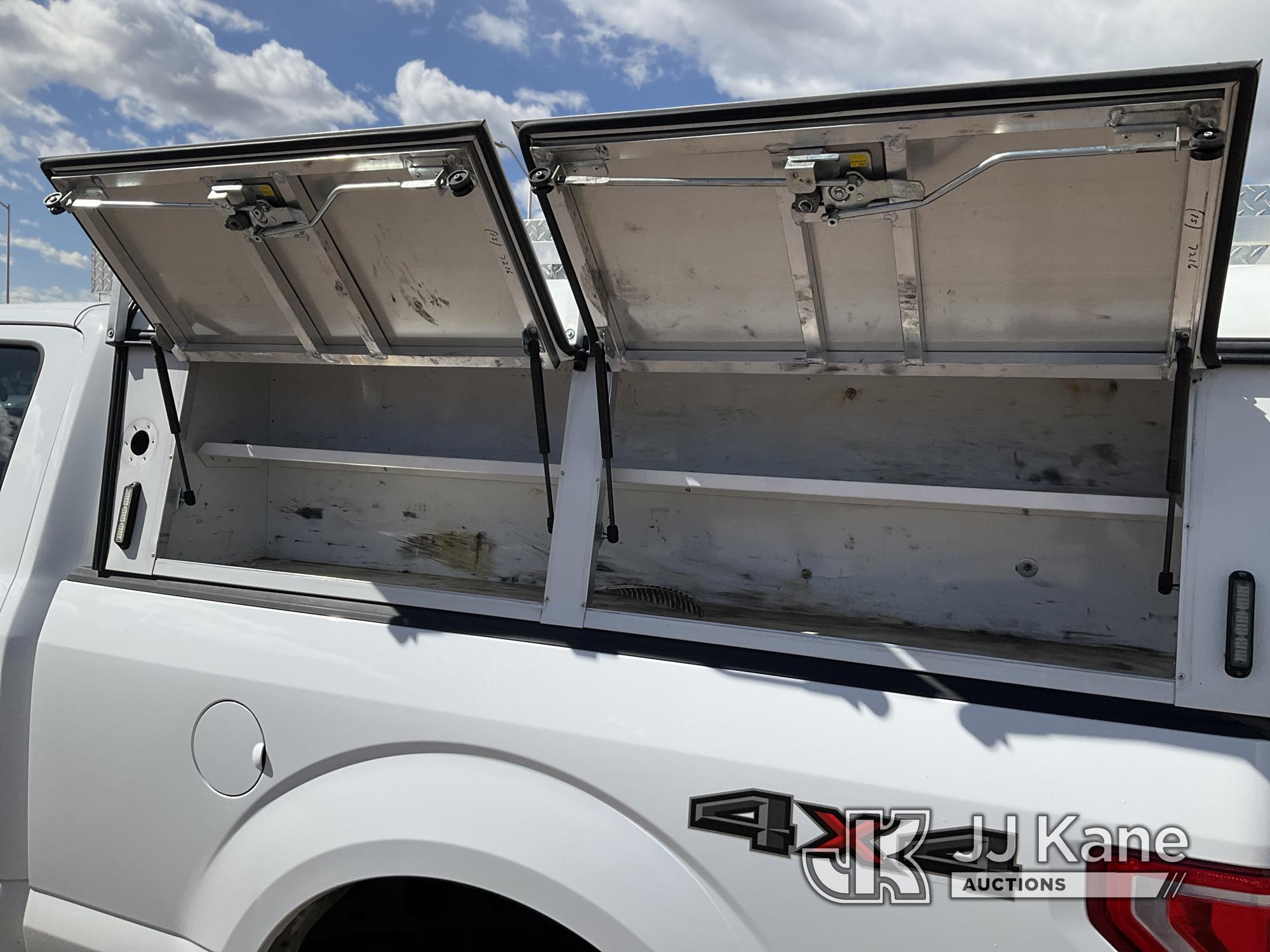 (Castle Rock, CO) 2015 Ford F150 4x4 Extended-Cab Pickup Truck Runs & Moves) (Minor Body Damage