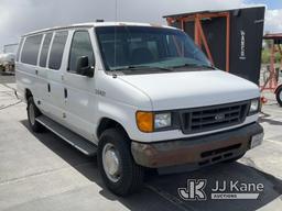 (Salt Lake City, UT) 2005 Ford E350 Van Engine Knock, Condition Unknown