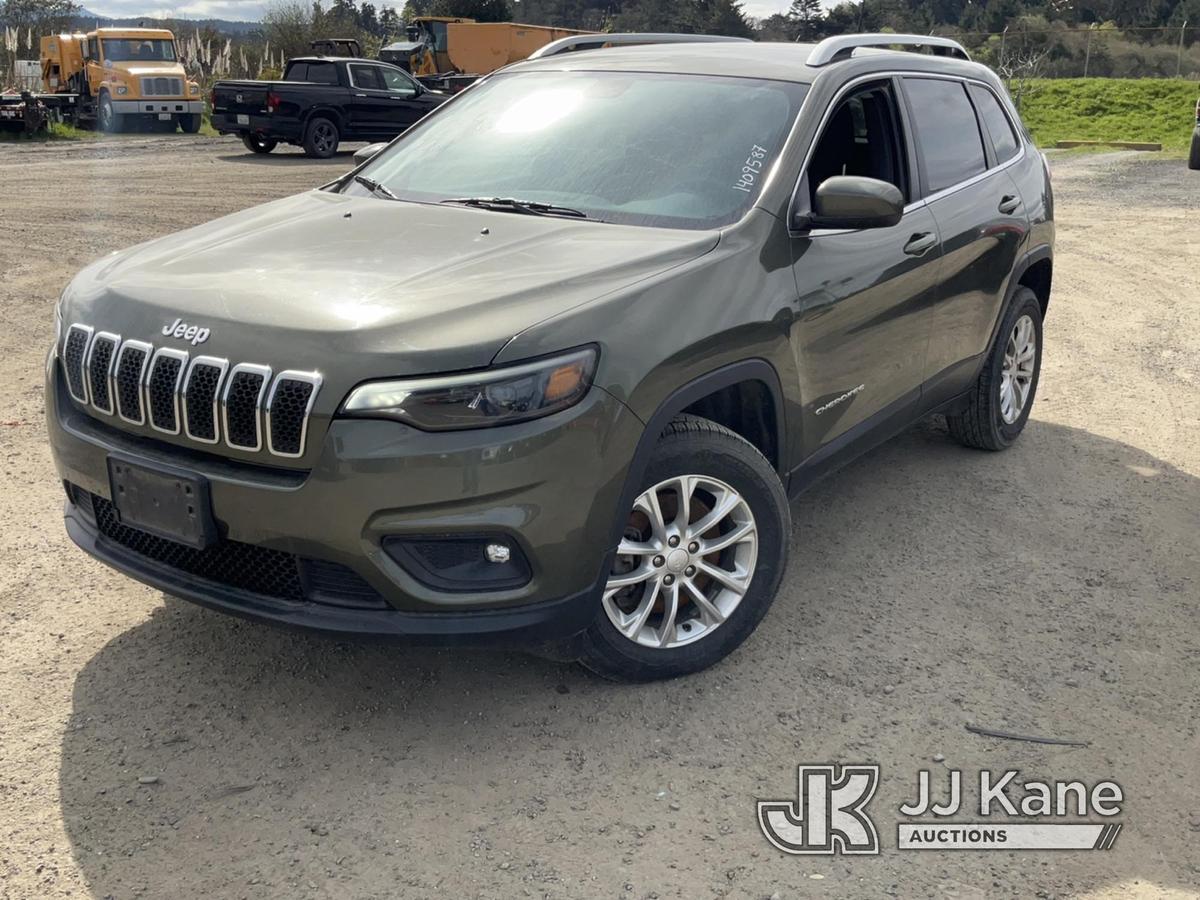 (Eureka, CA) 2019 Jeep Cherokee Latitude 4x4 4-Door Sport Utility Vehicle Runs & Moves