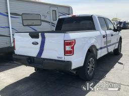 (Salt Lake City, UT) 2018 Ford F150 4x4 Crew-Cab Pickup Truck Not Running, Bad Motor