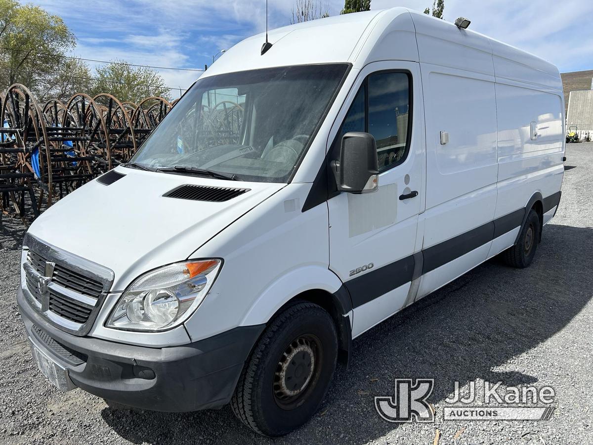 (Ephrata, WA) 2008 Dodge 2500 sprinter CRD Cargo Van Runs & Moves) (Check Engine Light on, Seller Be