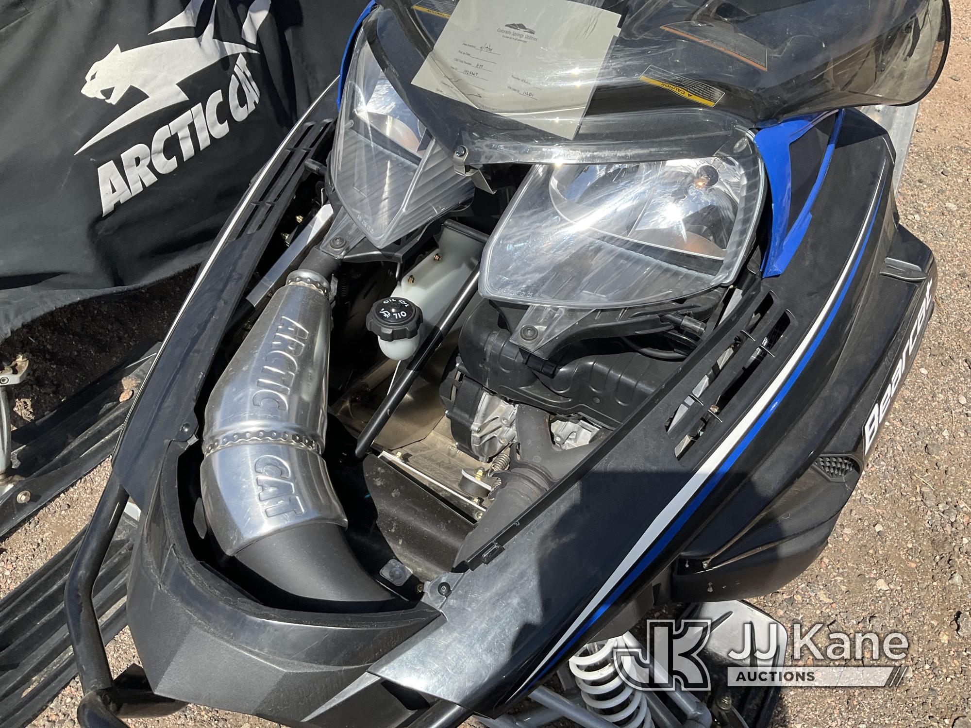 (Castle Rock, CO) 2012 Arctic Cat Bearcat 570 XT Snowmobile Runs, Moves, Operates  NO TITLE