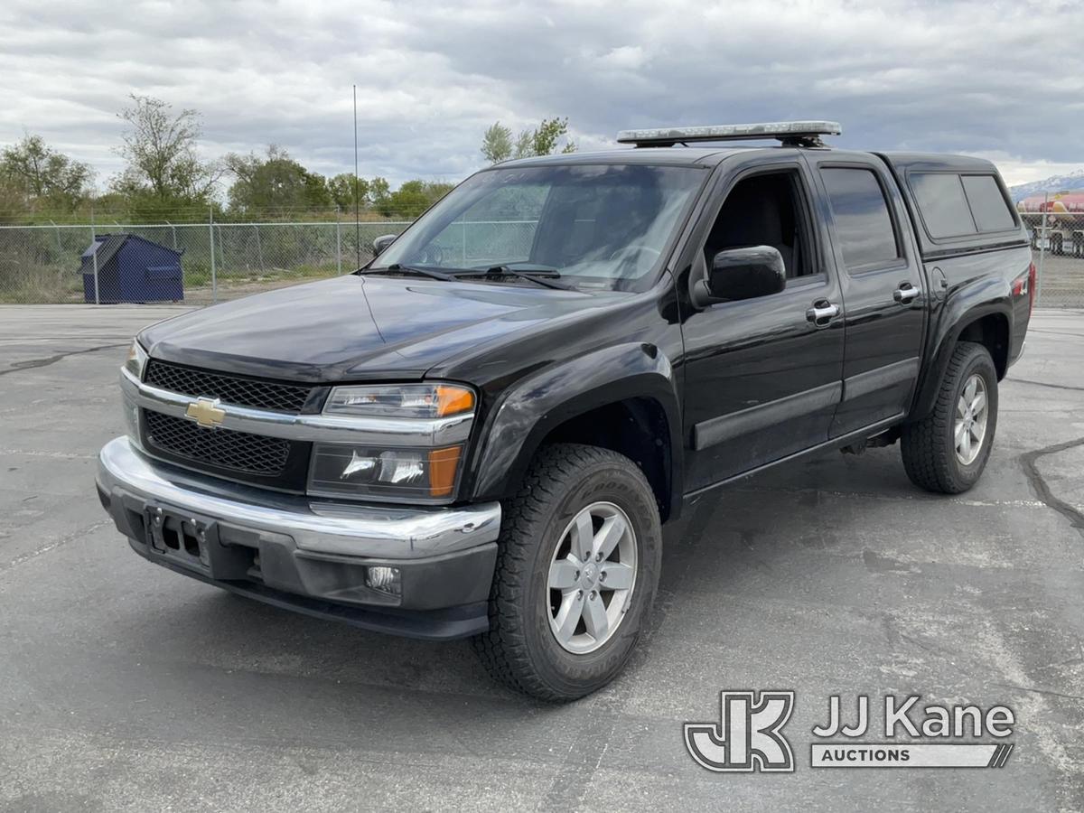 (Salt Lake City, UT) 2012 Chevrolet Colorado 4x4 Crew-Cab Pickup Truck Runs & Moves) (ABS & Traction