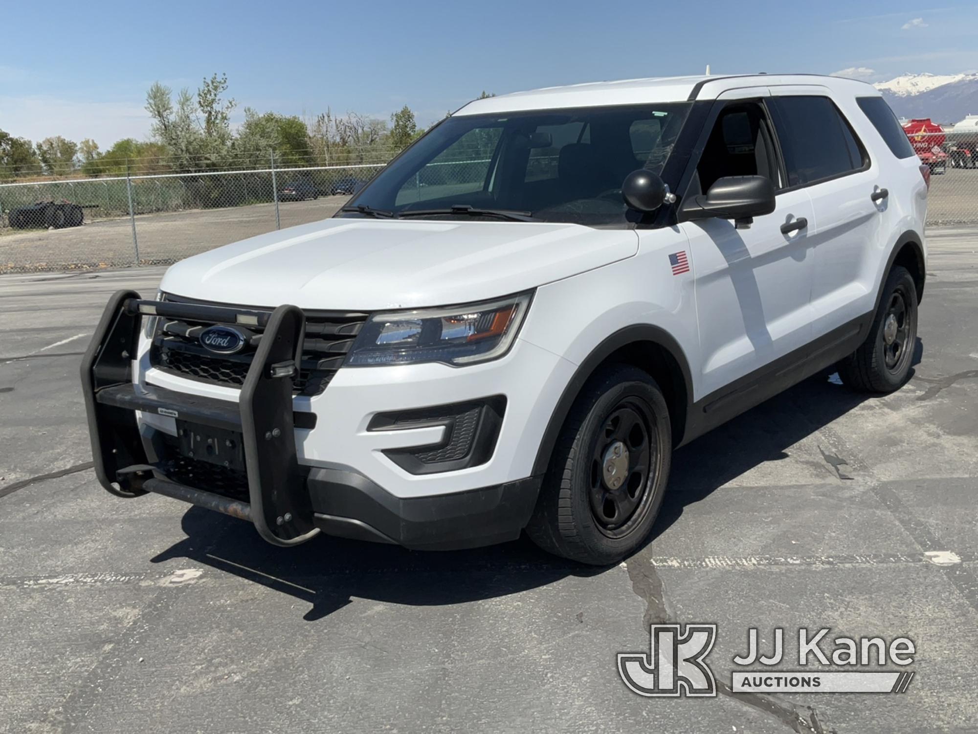 (Salt Lake City, UT) 2018 Ford Explorer 4x4 Police 4-Door Sport Utility Vehicle Runs & Moves