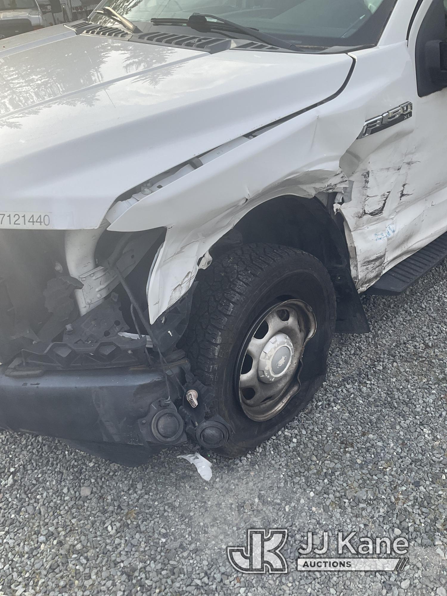 (Eatonville, WA) 2016 Ford F150 4x4 Extended-Cab Pickup Truck Not Running, Condition Unknown, Wrecke