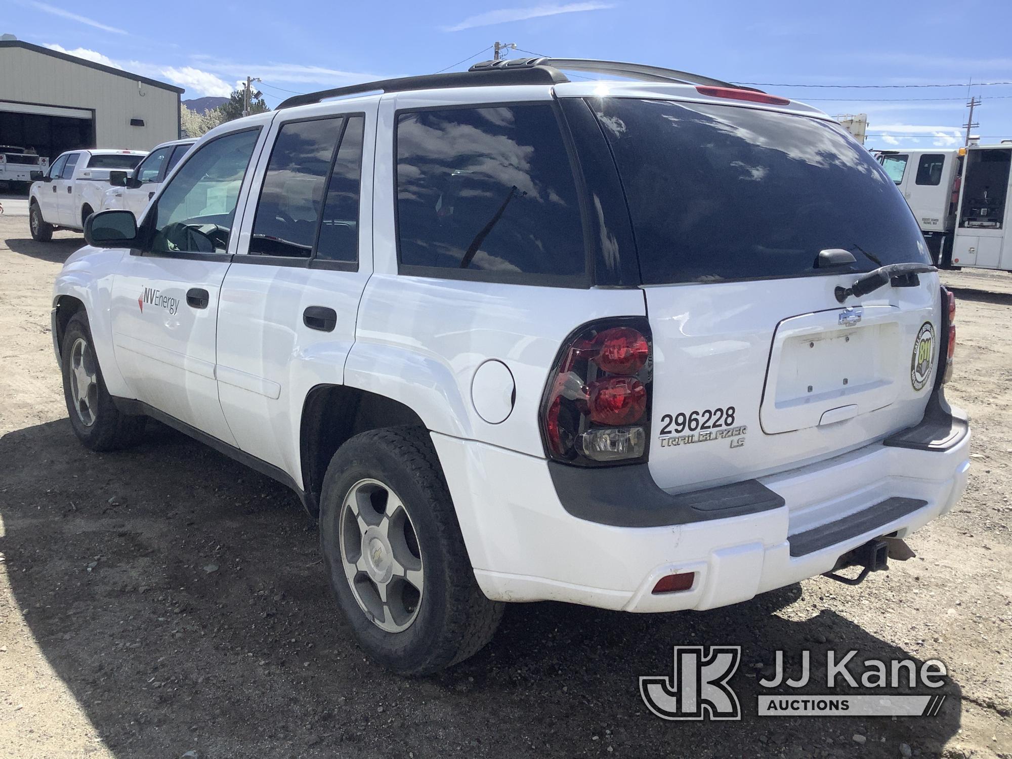 (Reno, NV) 2007 Chevrolet Trail Blazer 4x4 4-Door Sport Utility Vehicle Runs & Moves