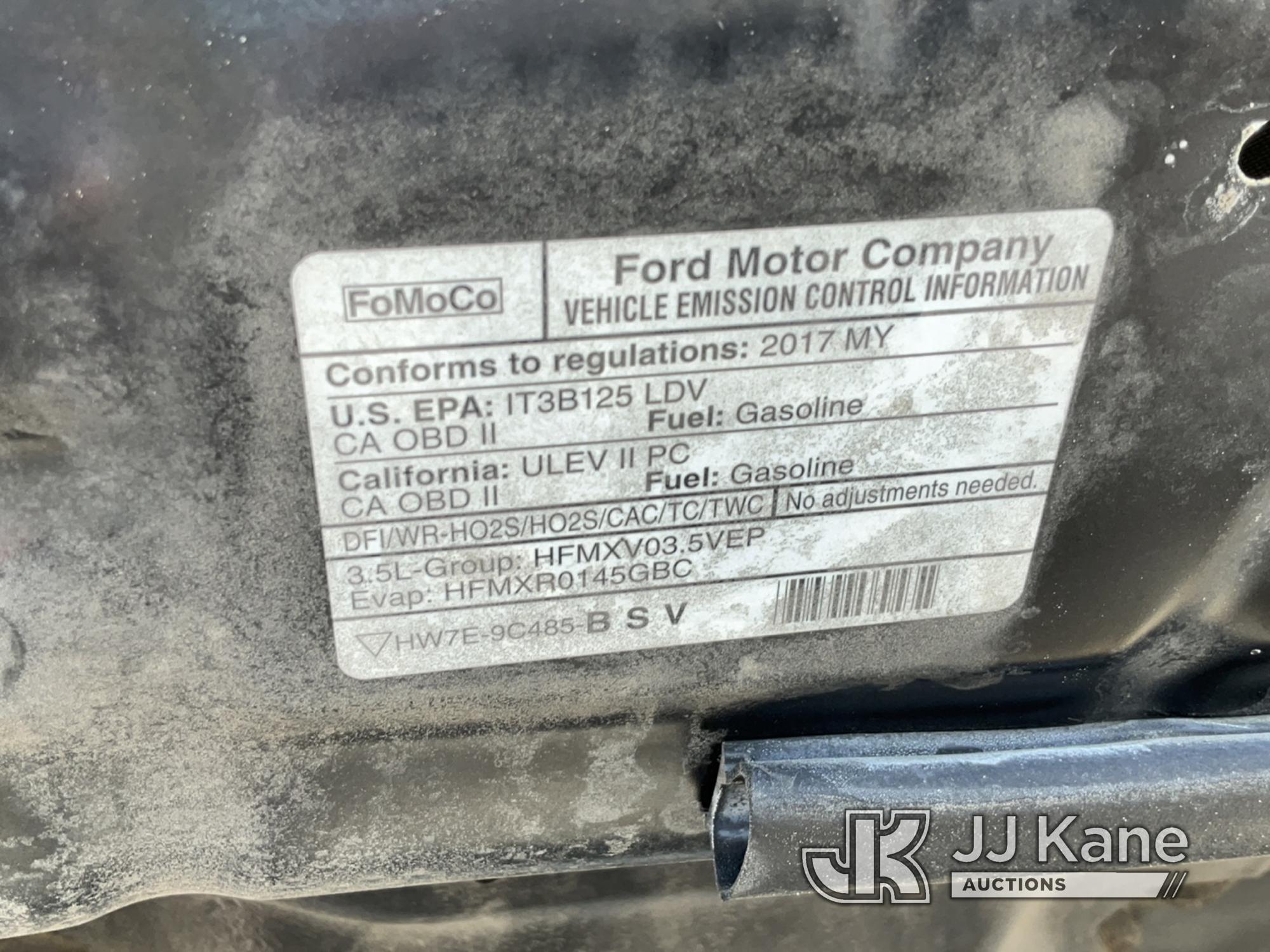 (Salt Lake City, UT) 2017 Ford Explorer 4x4 Police 4-Door Sport Utility Vehicle Runs & Moves
