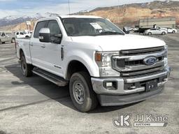 (Salt Lake City, UT) 2021 Ford F350 4x4 Crew-Cab Pickup Truck Runs & Moves