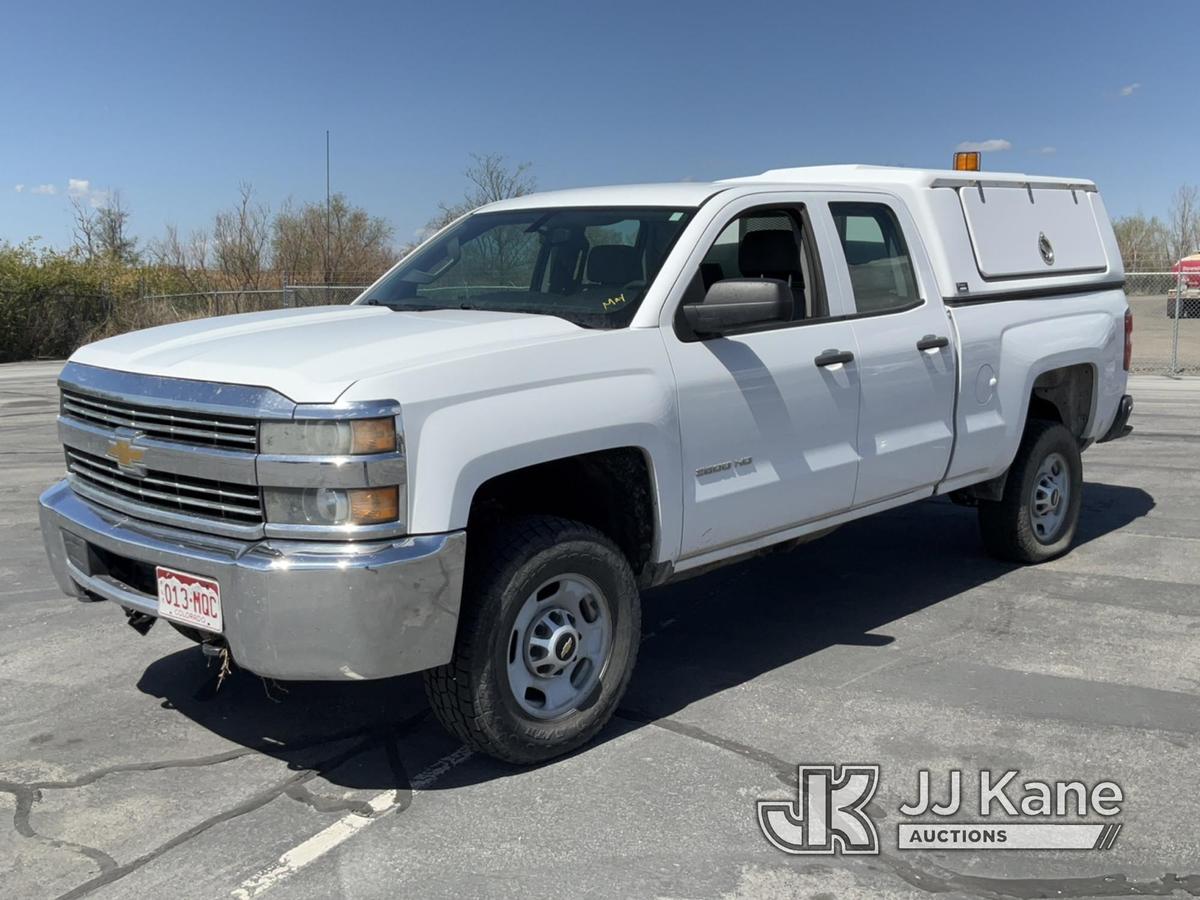 (Salt Lake City, UT) 2015 Chevrolet Silverado 2500HD 4x4 Extended-Cab Pickup Truck Runs & Moves