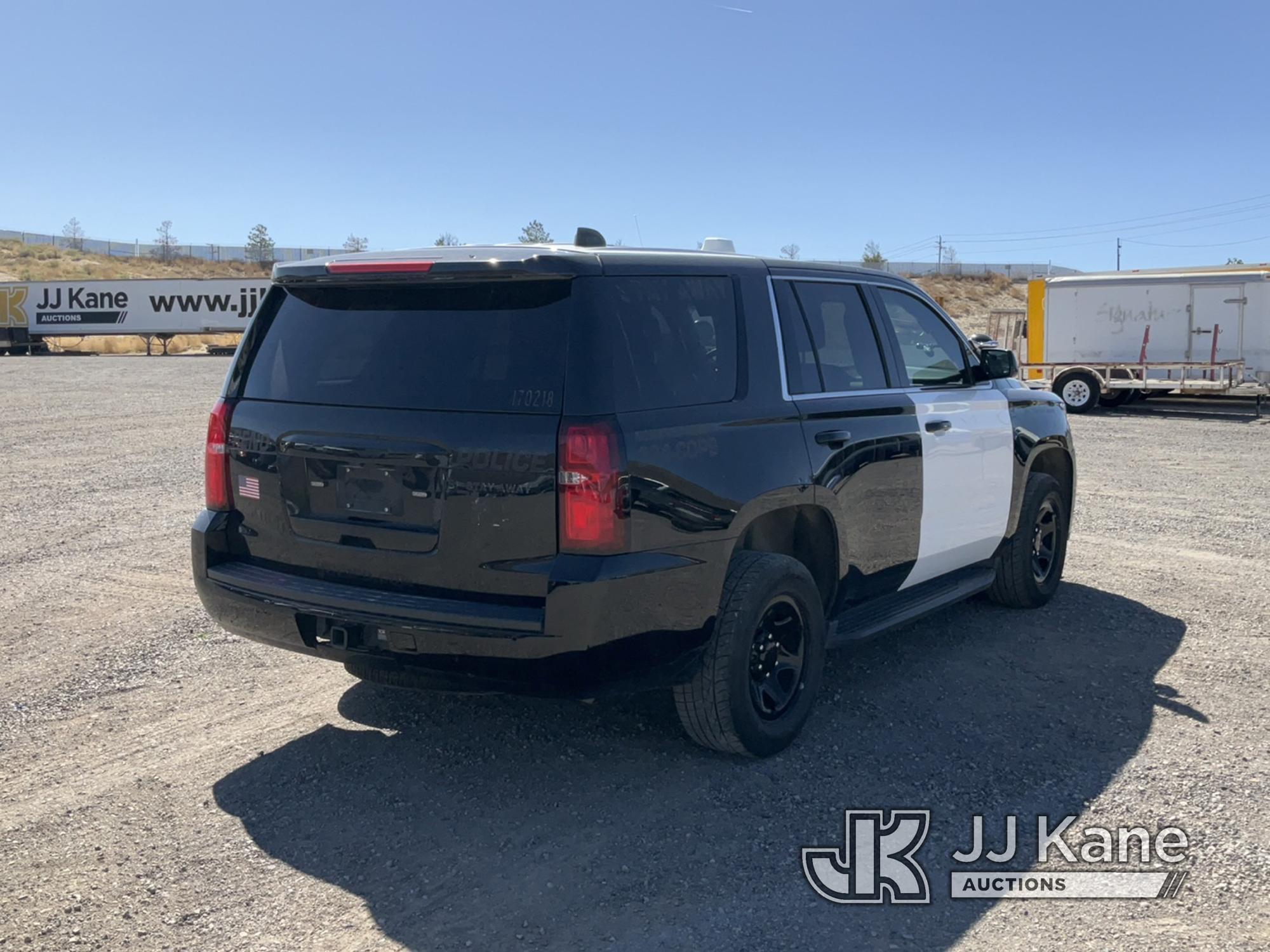 (McCarran, NV) 2017 Chevrolet Tahoe Police Package 4x4 4-Door Sport Utility Vehicle Runs & Moves