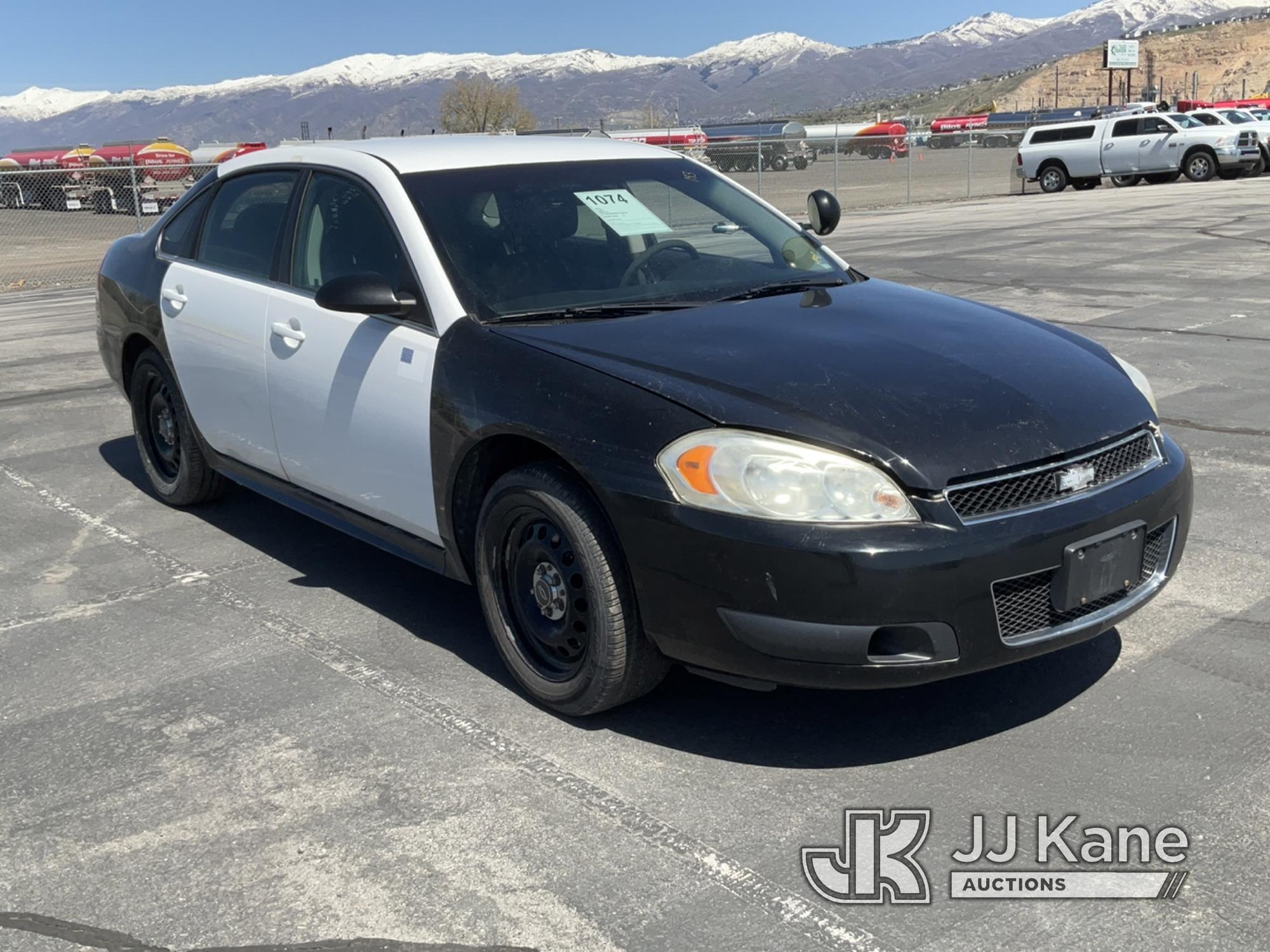 (Salt Lake City, UT) 2012 Chevrolet Impala 4-Door Sedan Runs & Moves) (Engine Light Blinking & Airba