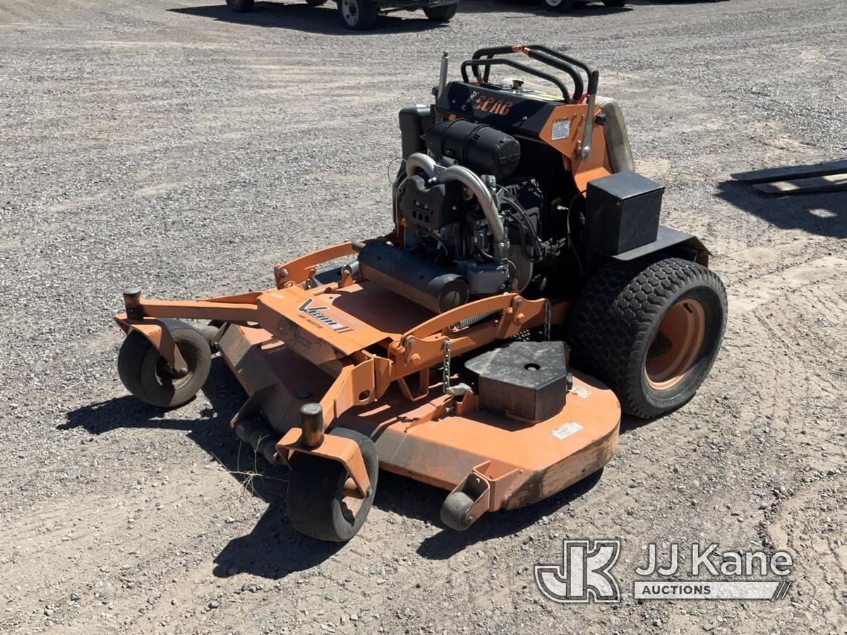 (Tracy-Clark, NV) 2018 Scag V Ride Zero Turn Riding Mower Condition Unknown (no key)  No S/N Placard