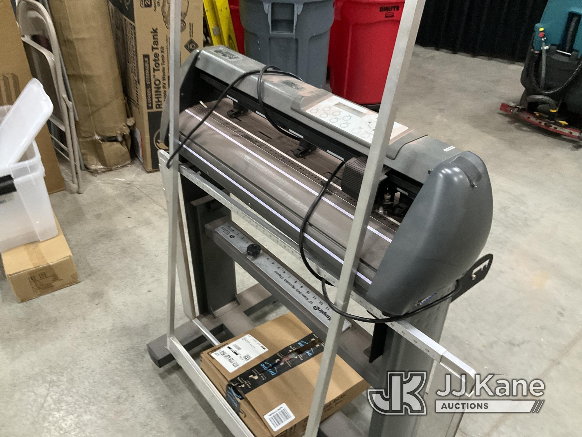 (Castle Rock, CO) Commercial Vinyl Cutting Plotter. Model J2-61 NOTE: This unit is being sold AS IS/