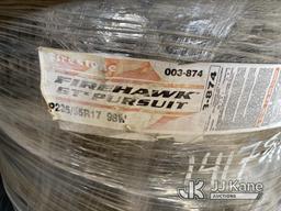 (Eureka, CA) Pallet of 8 Firehawk pursuit p235/55 R 17 tires (New) NOTE: This unit is being sold AS