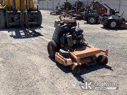 (Tracy-Clark, NV) 2016 Scag V-Ride Zero Turn Riding Mower Condition Unkown, No Key, Missing S/N Plac