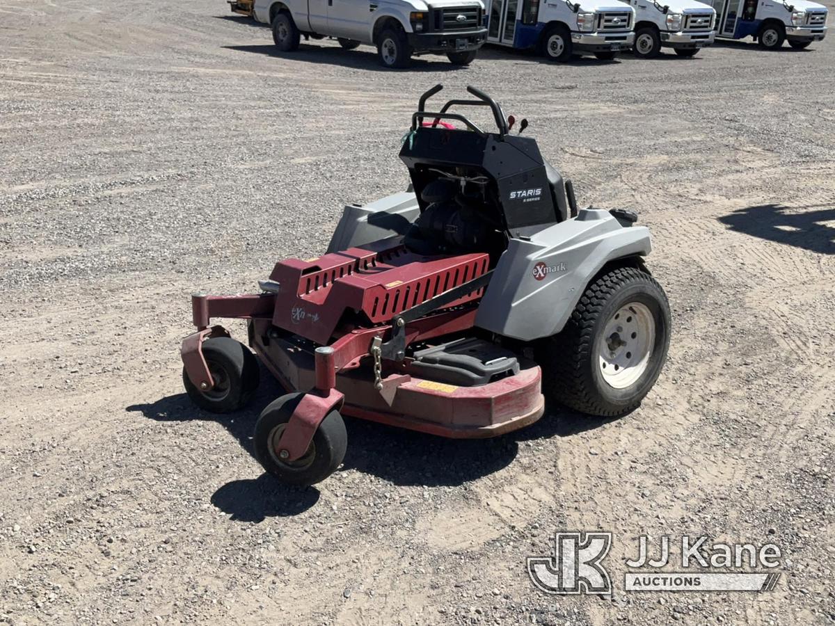 (Tracy-Clark, NV) 2019 Exmark Staris Zero Turn Riding Mower Condition Unknown (no key)  No S/N Placa