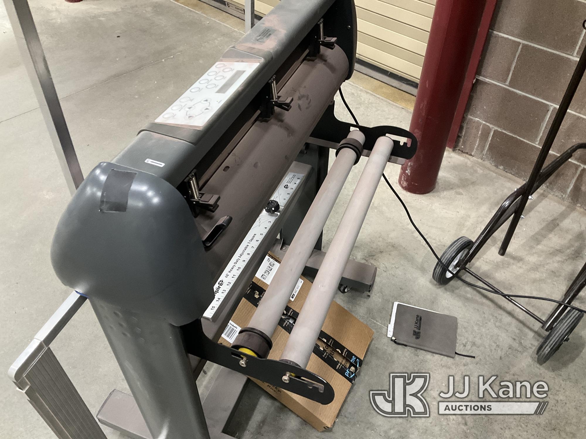 (Castle Rock, CO) Commercial Vinyl Cutting Plotter. Model J2-61 NOTE: This unit is being sold AS IS/