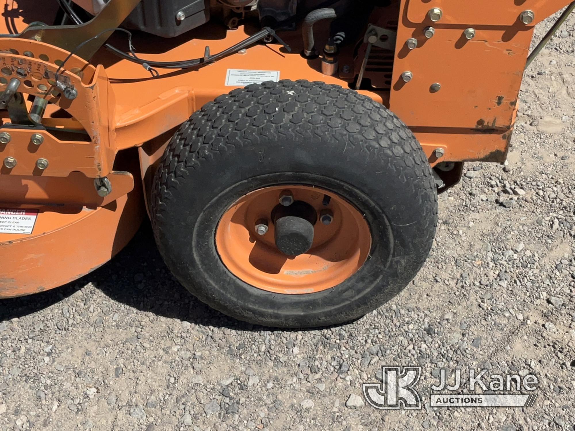 (Tracy-Clark, NV) 2014 Scag Zero Turn Walk-Behind Mower Condition Unknown, No Key  Back right tire f