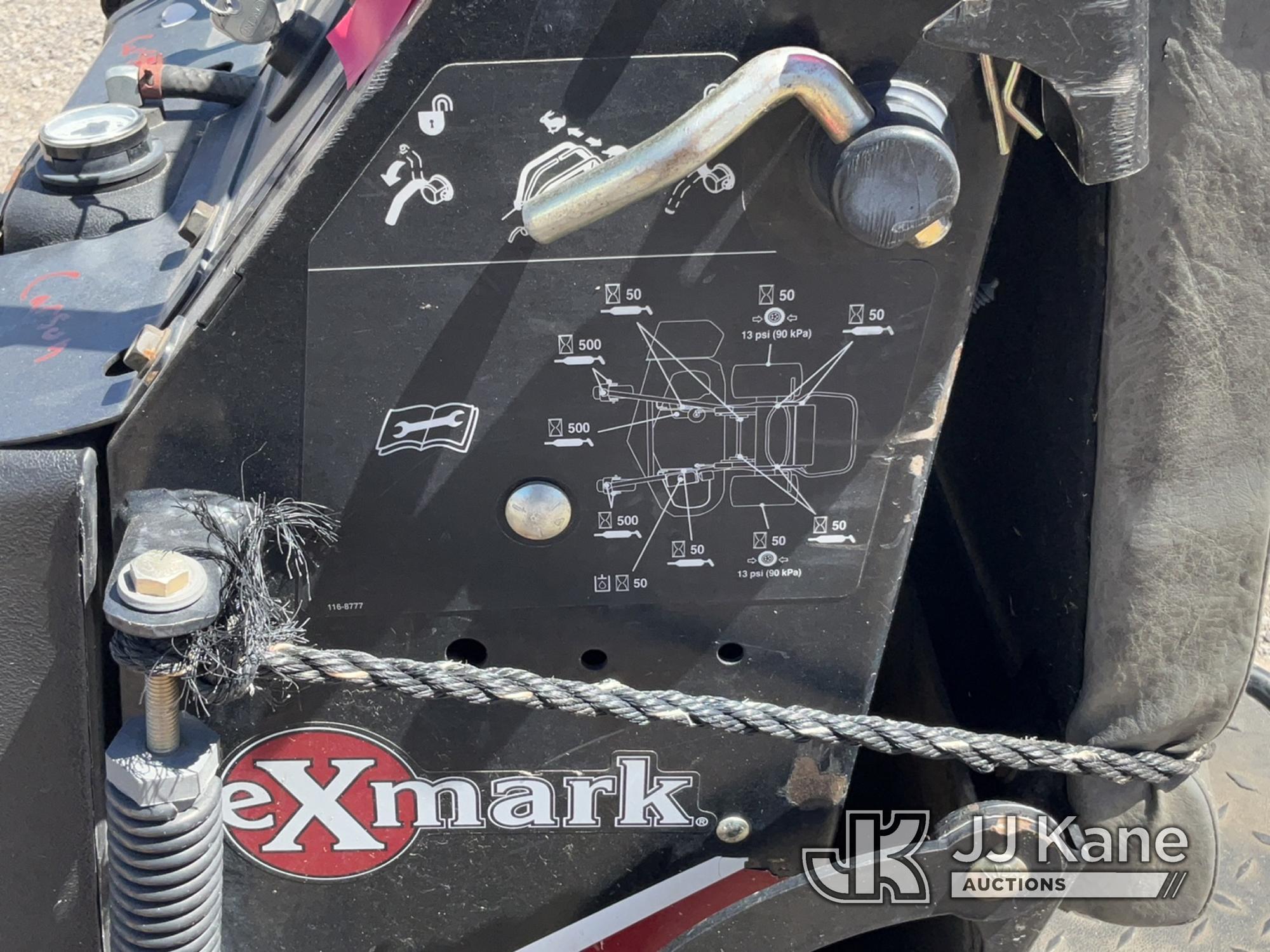 (Tracy-Clark, NV) 2016 Exmark Zero Turn Riding Mower Condition Unknown (no key), Seller Provided Yea