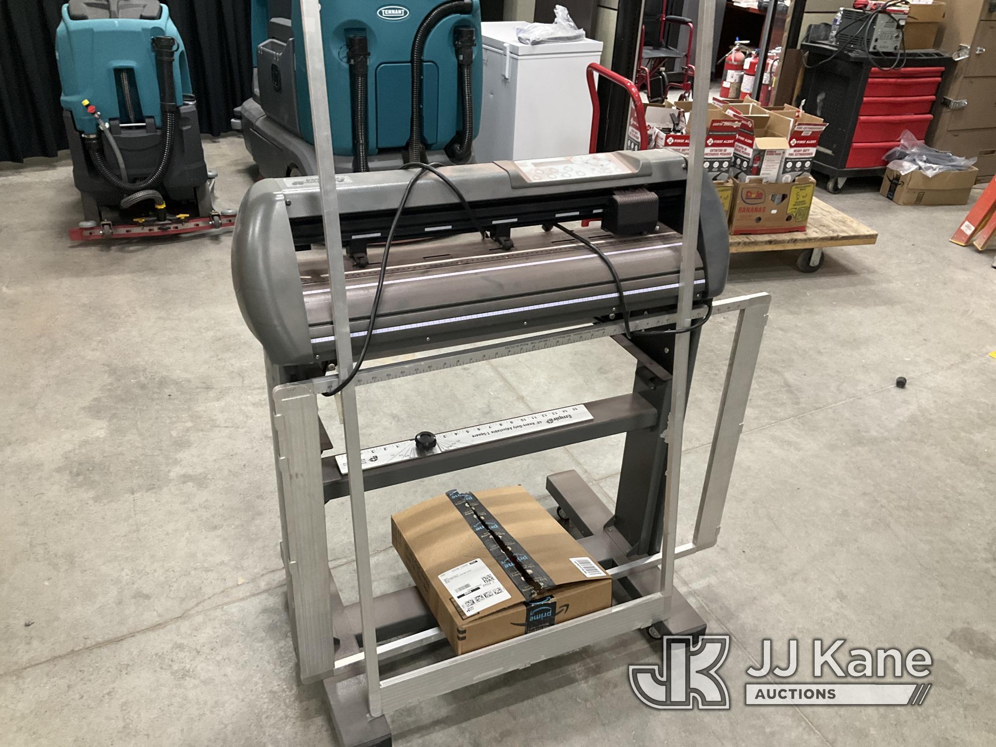 (Castle Rock, CO) Commercial Vinyl Cutting Plotter. Model J2-61 NOTE: This unit is being sold AS IS/