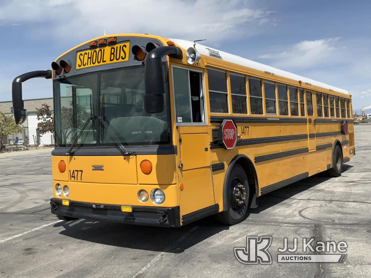 (Salt Lake City, UT) 2009 Thomas Saf-T-Liner School Bus Runs & Moves) (Air Leak