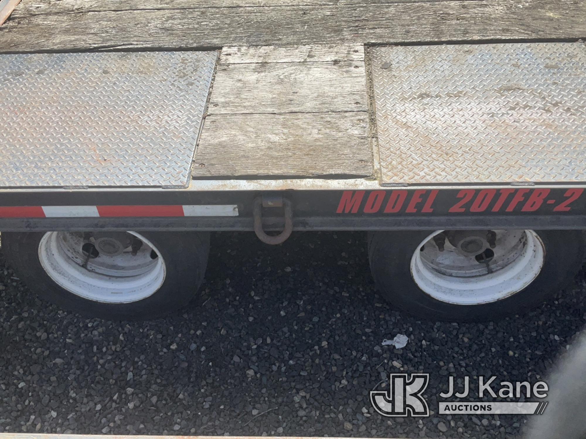 (Portland, OR) 2008 OLYMPIC 20TFB-2 T/A Tagalong Equipment Trailer Towable