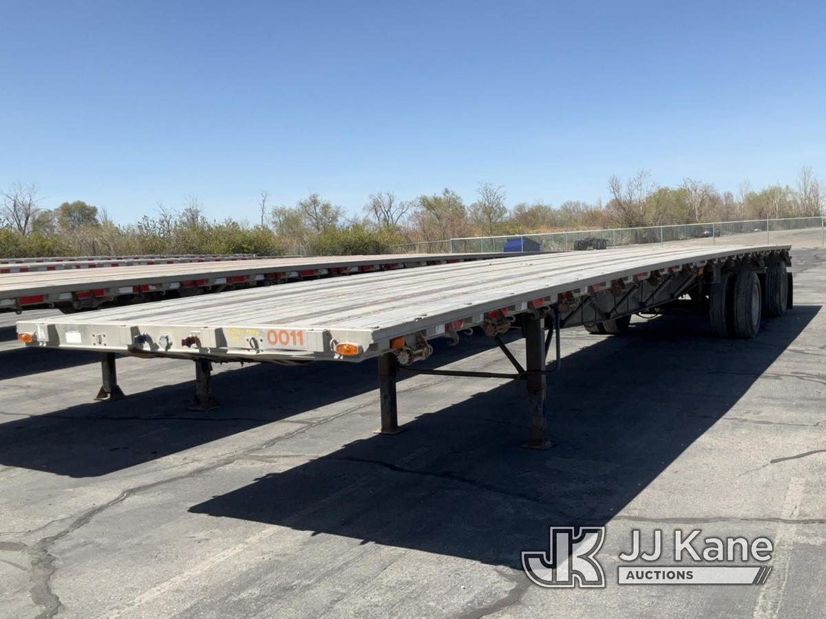 (Salt Lake City, UT) 2007 Western Trailer Company 48ft Flatbed Trailer Towable