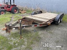 (Eureka, CA) 1996 Zieman 1150 Tilt-top Tagalong Equipment Trailer No vin plate