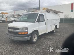 (Portland, OR) 2013 Chevrolet Express G3500 Enclosed Service Van Runs & Moves)(Jump to Start, Check