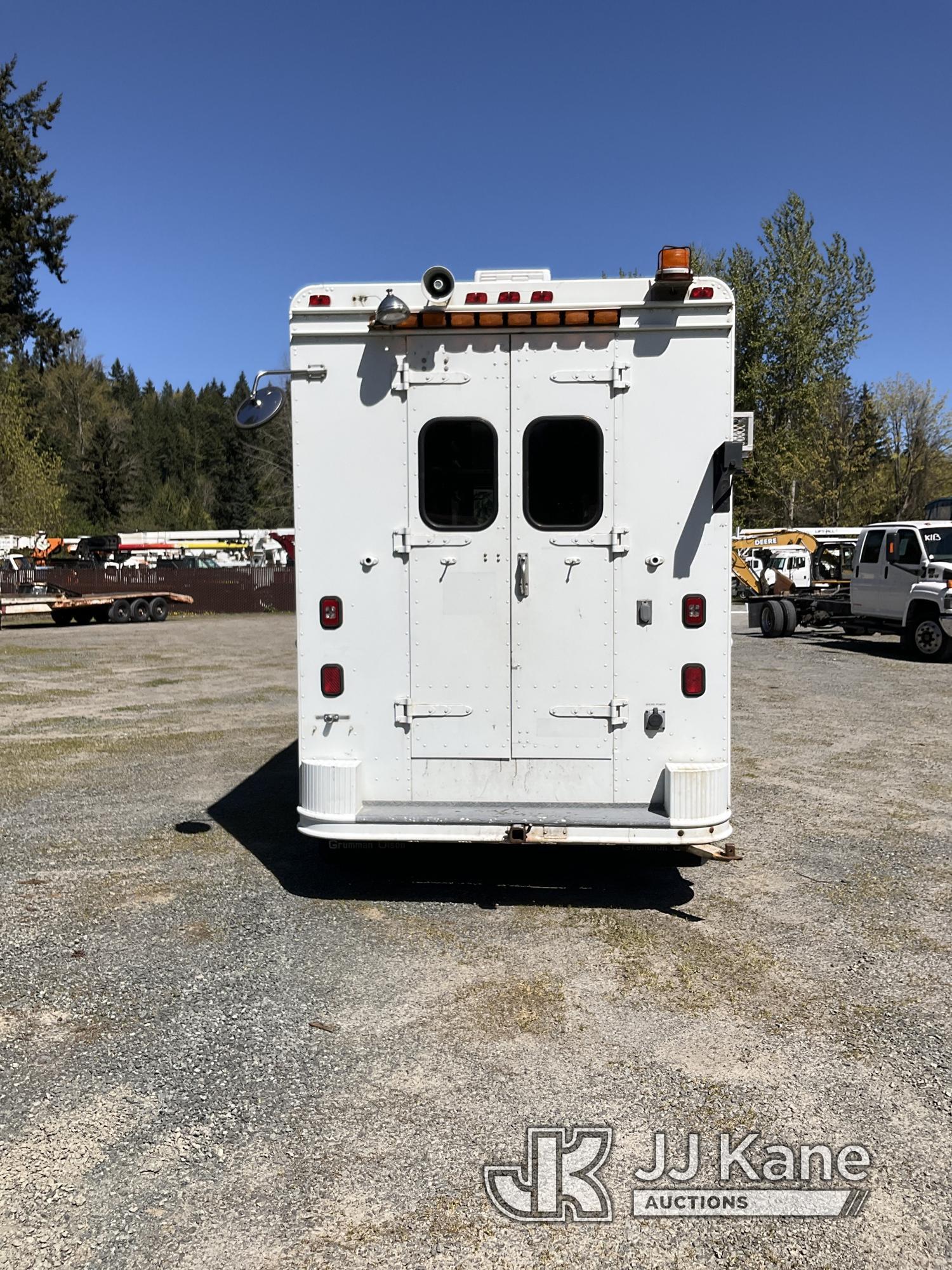 (Eatonville, WA) 1999 Chevrolet P3500 Step Van Runs & Moves