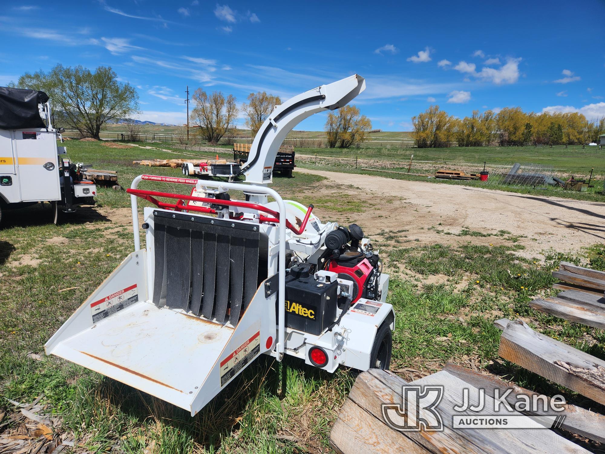 (Lander, WY) 2014 Altec Environmental Products DSC 6 Chipper (6in Disc), trailer mtd No Title) (Runs