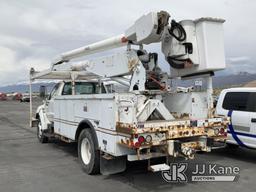 (Salt Lake City, UT) Altec AA755L, Material Handling Bucket Truck rear mounted on 2007 FORD F750 Uti