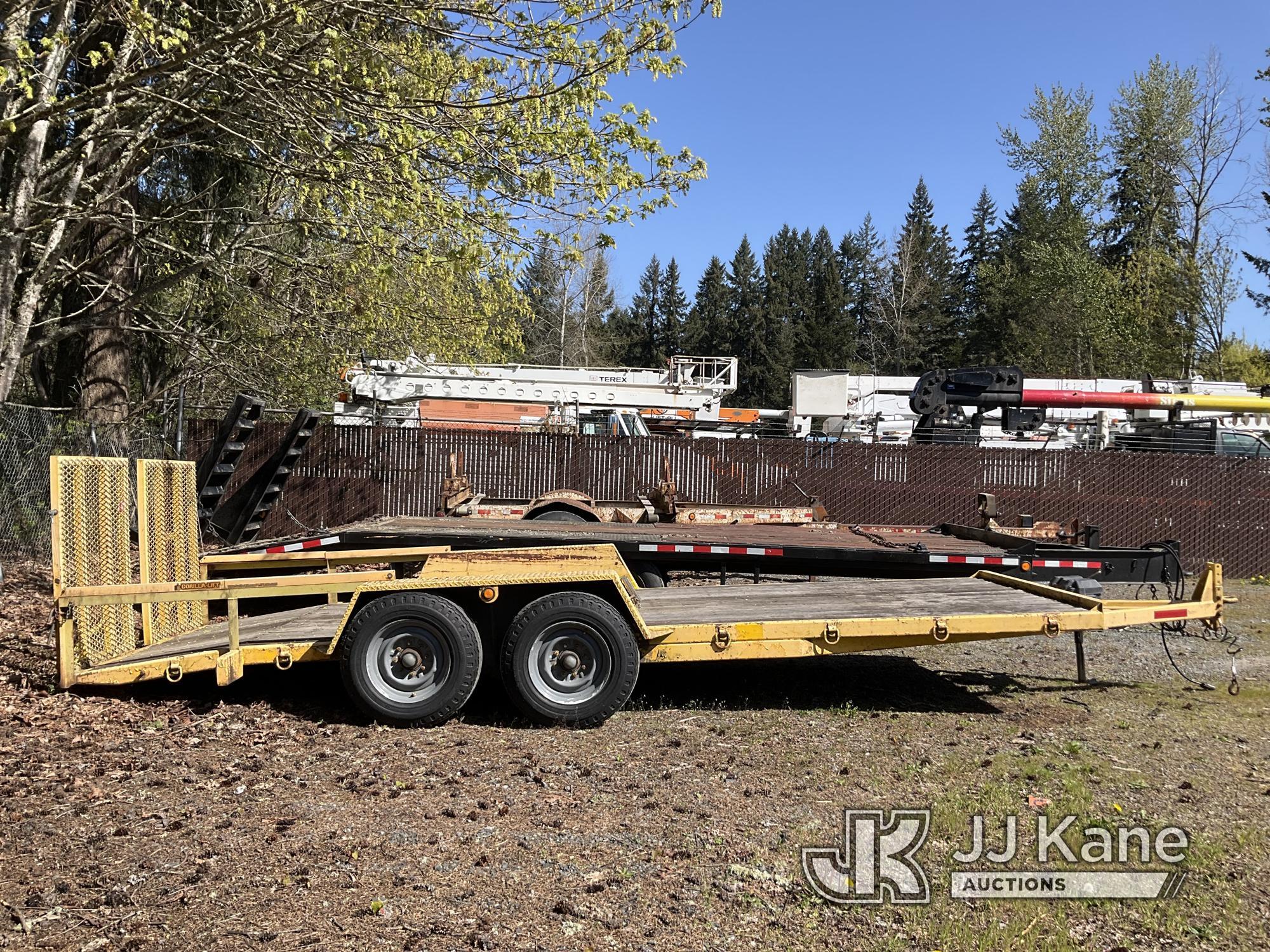 (Tacoma, WA) 1994 Unknown T/A Tagalong Equipment Trailer