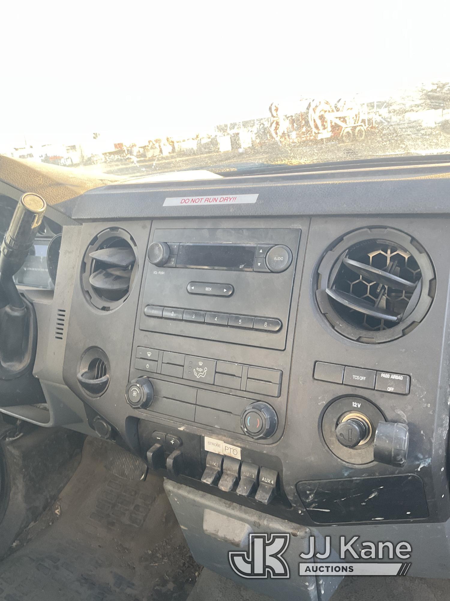 (Keenesburg, CO) 2012 Ford F550 Spray Truck Not Running, Condition Unknown, No Batteries