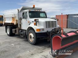 (Salt Lake City, UT) 1995 International 4900 Dump Truck Runs) (Radiator has a Hole in it, Drive Line
