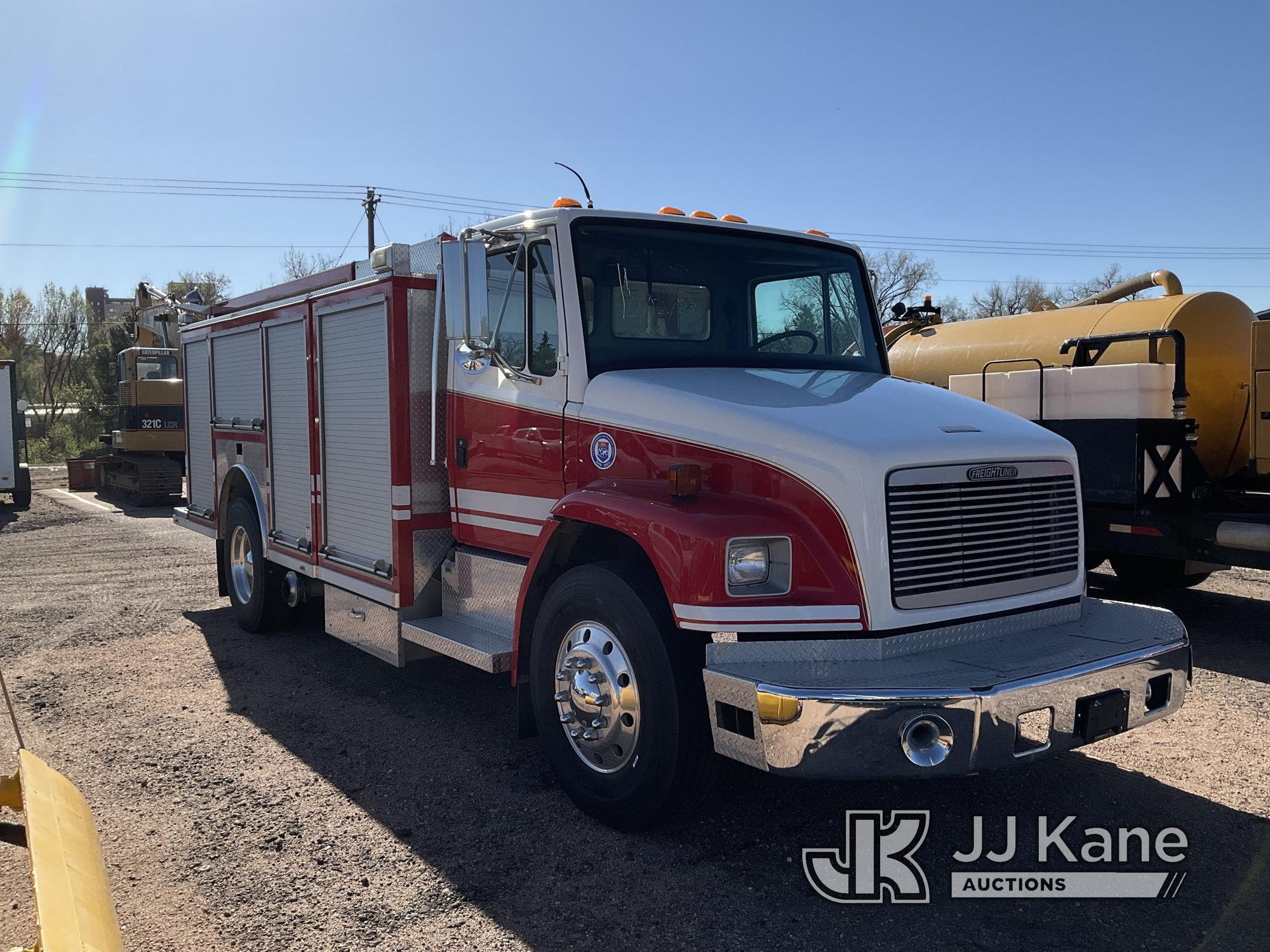 (Castle Rock, CO) 1995 Freightliner FL70 Cab & Chassis Runs & Moves
