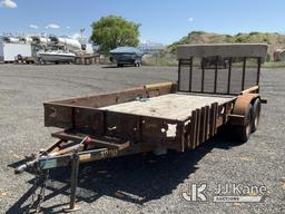 (Salt Lake City, UT) 2009 Williamson UT16T 16ft Trailer Towable, Rust