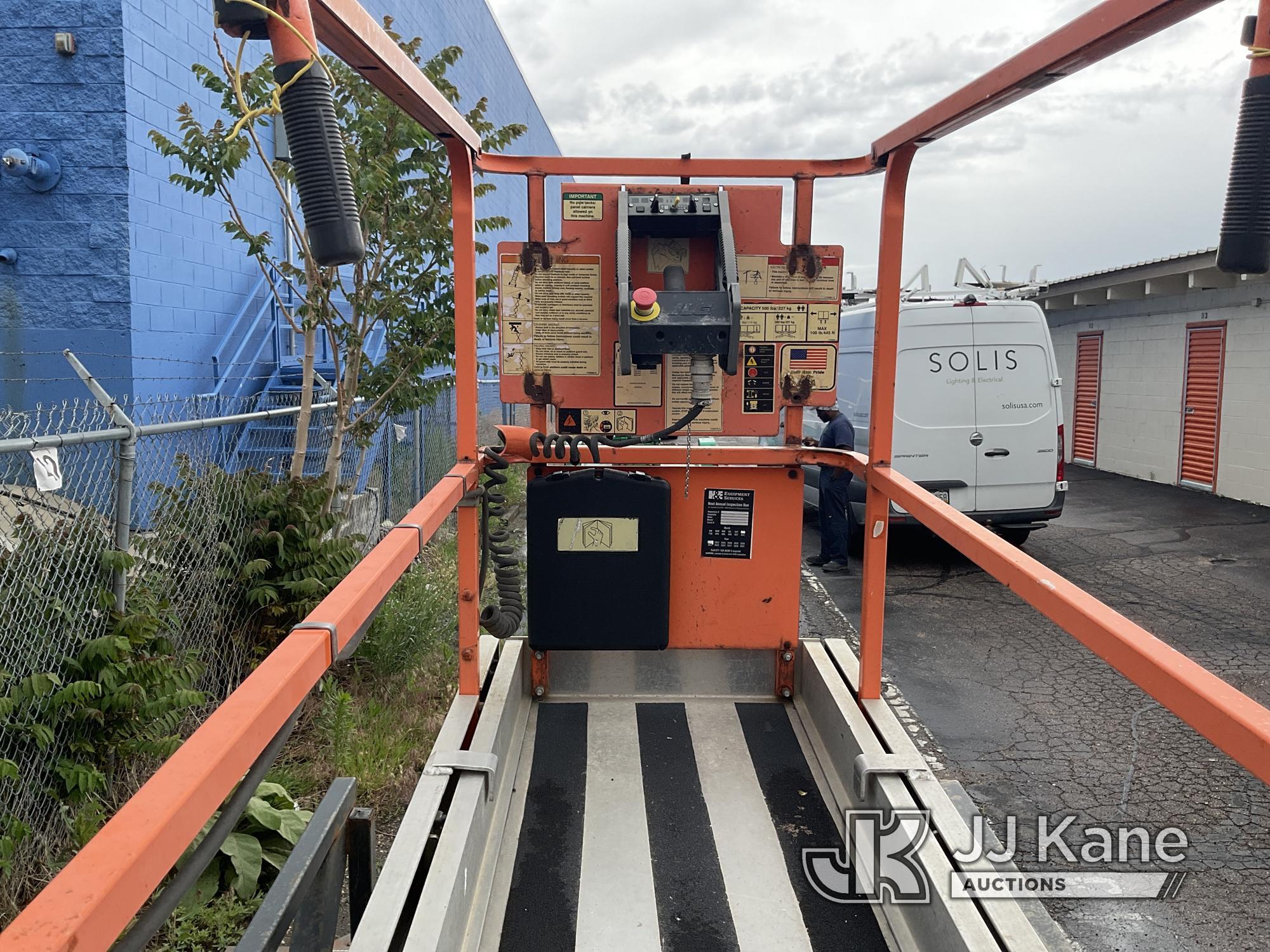 (Thornton, CO) 2008 JLG 1930 Self-Propelled Scissor Lift, to be sold with ID# 1355882 Runs & Operate