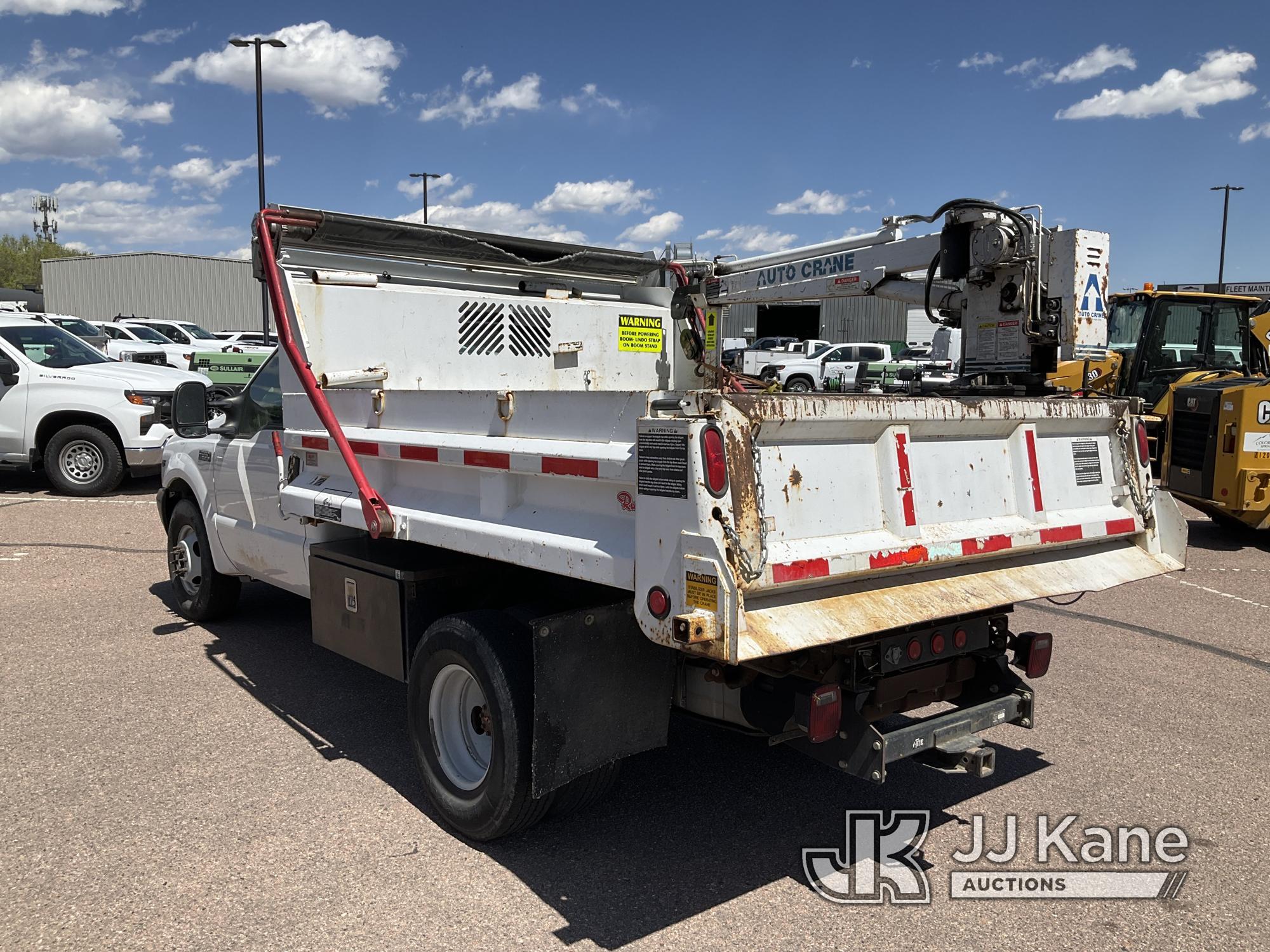 (Castle Rock, CO) 2003 Ford F350 Service Truck Runs Moves & Operates