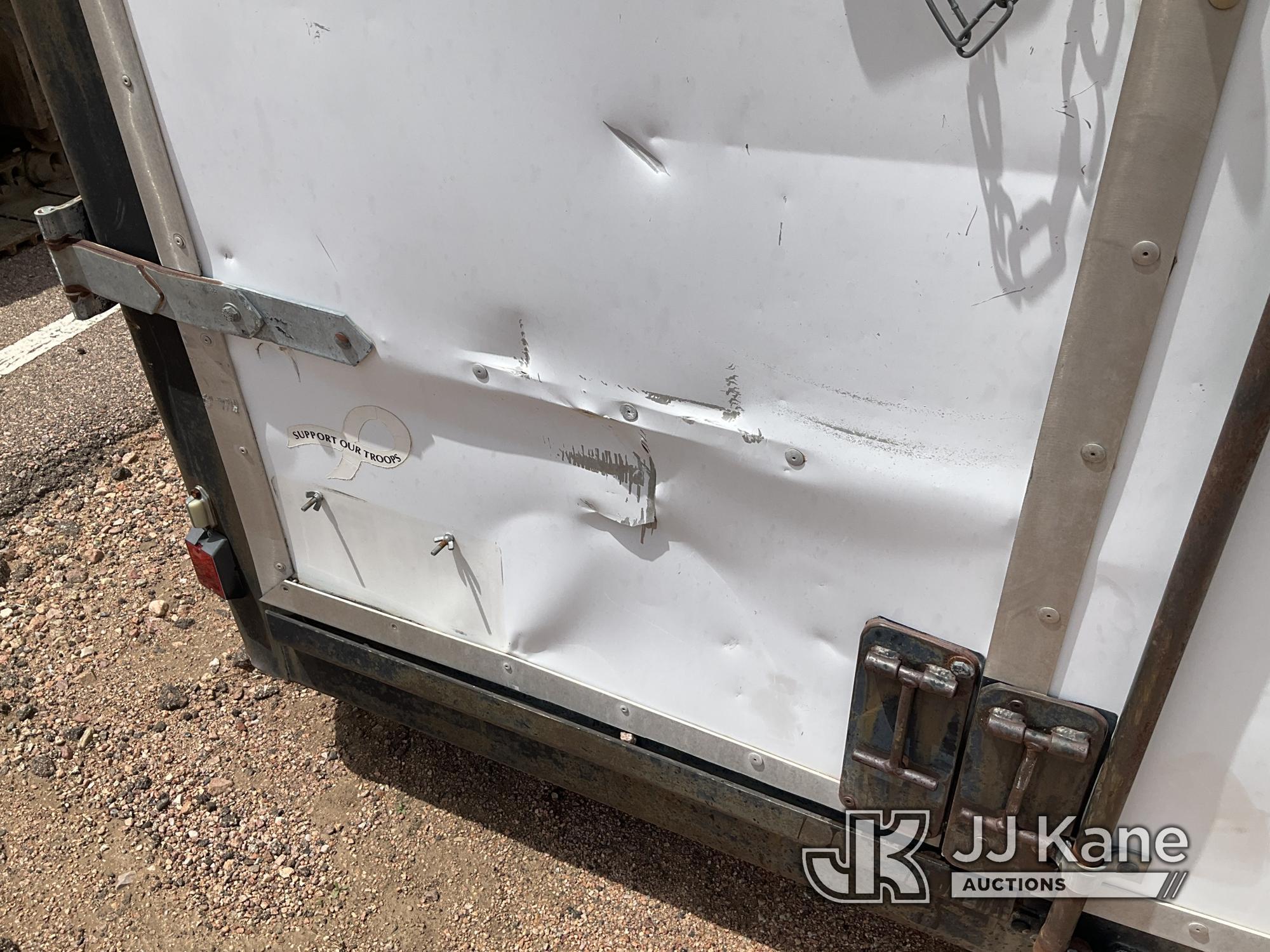 (Castle Rock, CO) 1999 Fabrication Technologies Inc. Enclosed Cargo Trailer, Onan generator (per sel