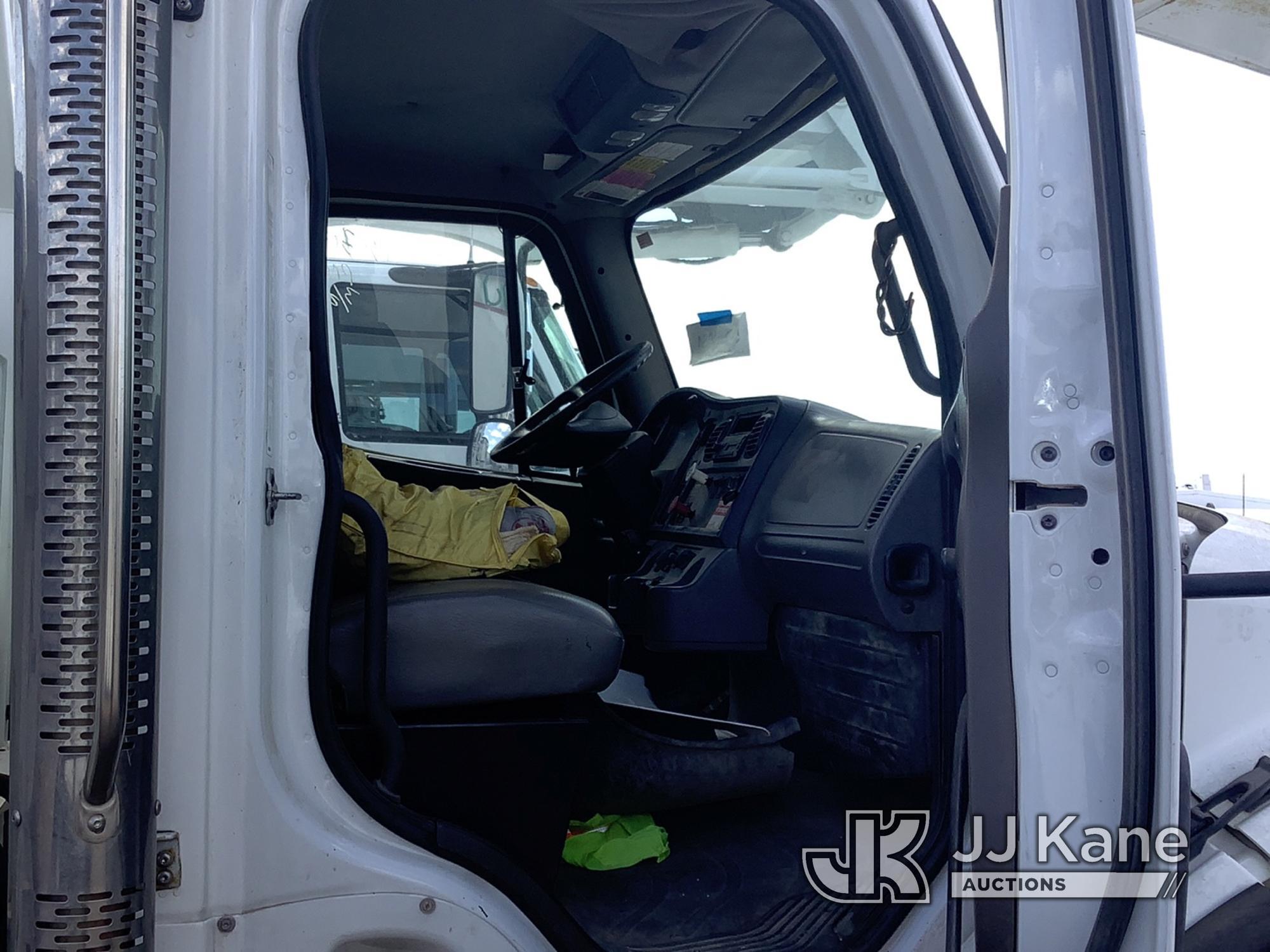 (Phoenix, AZ) Altec A77T-E93, Material Handling Elevator Bucket Truck rear mounted on 2009 Freightli