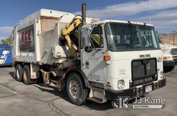 (Salt Lake City, UT) 2009 Autocar Xpeditor T/A Side Load Garbage/Compactor Truck Runs & Moves